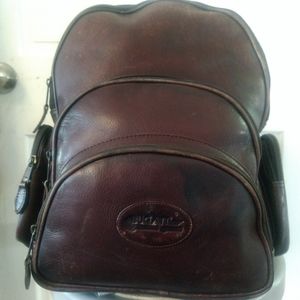 Bugatti leather backpack